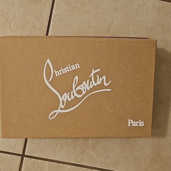 CL Marilla Flat Metallic Red Sole Slide Sandal - Picture 2 of 9